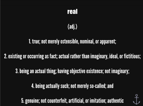 real-definition-black